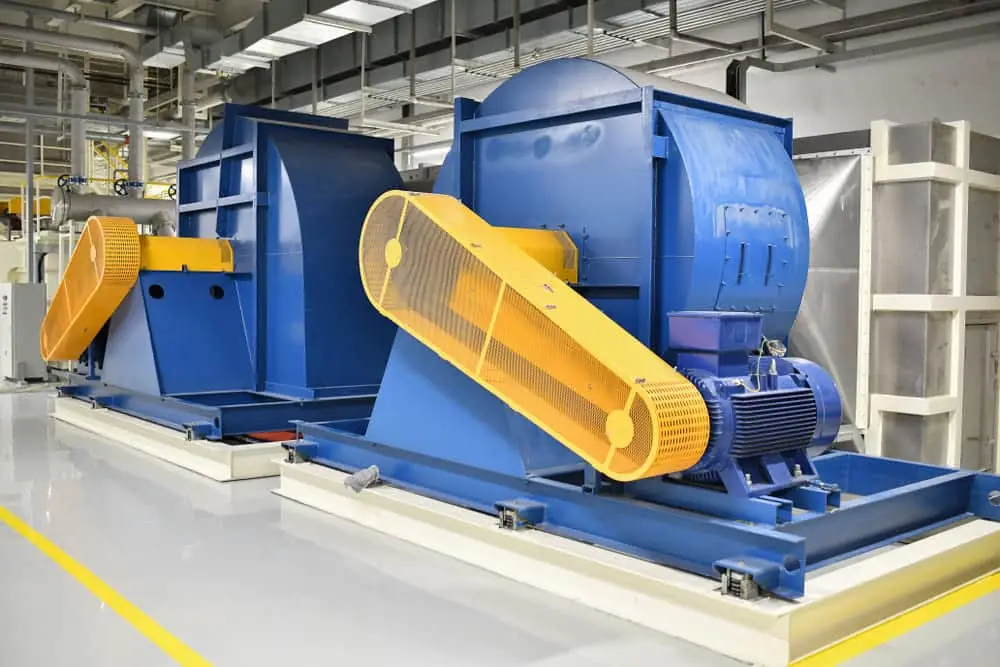 מפוח תעשייתי - סליל המנוע