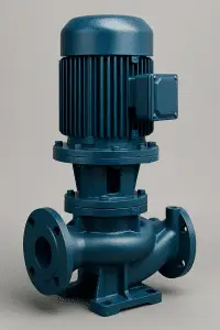 מנוע אנכי למשאבה