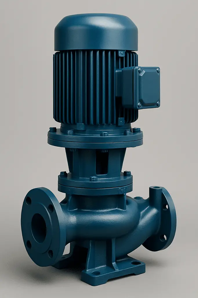 מנוע אנכי למשאבה